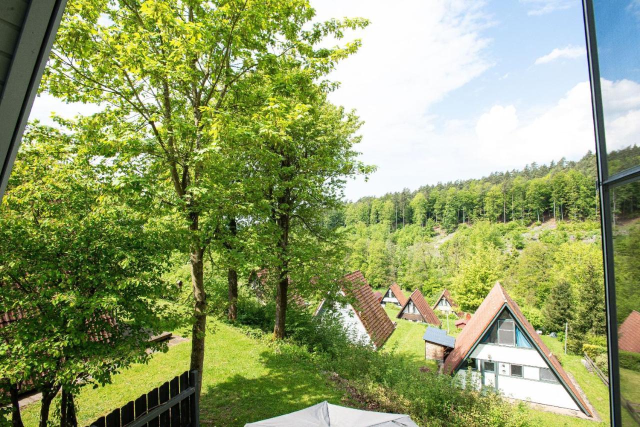 Готель Ferienhaus Waldperle Ronshausen Екстер'єр фото